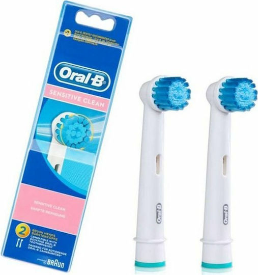 Oral-B Sensitive Clean Replacement Heads for 849797 Quantity 2