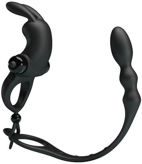 Pretty Love Vibration Penis Sleeve v with Anal Stimulation