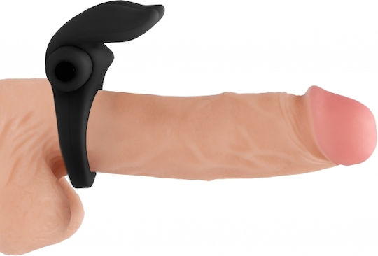 Shots Mjuze Bunny Cockring 3cm Black