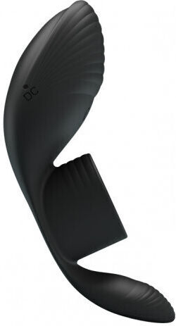 Pretty Love Vibration Penis Sleeve Cock Ring 7 Functions Black