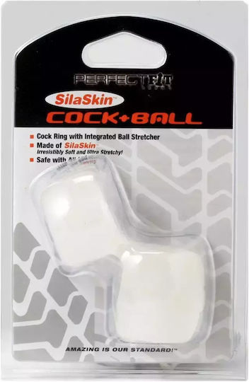 Perfect Fit Brand Silaskin Cock & Ball Transparent