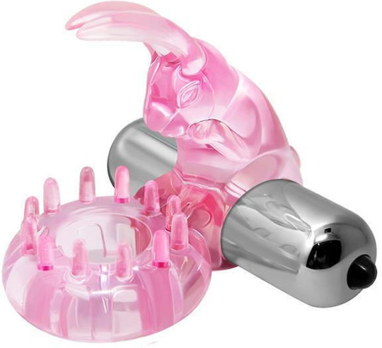 Boss Of Toys Δονούμενο Δαχτυλίδι Πέους Ροζ DEBRA00613