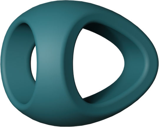 Rimba Love To Love Flux Ring Silicone Cockring Teal Me