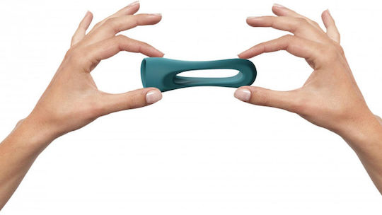 Rimba Love To Love Flux Ring Silicone Cockring Teal Me