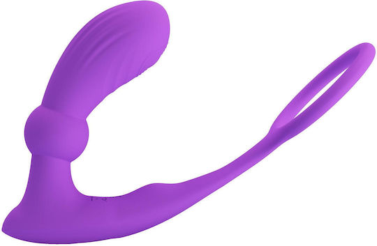 Pretty Love Warren Violet Anal Ring & Vibrator