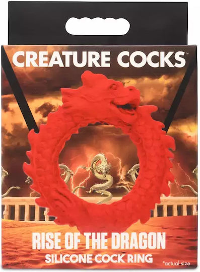 Creature Cocks Ring Schwanz Rot