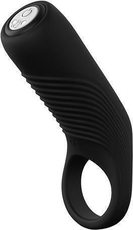Dream Toys Rings of Love Couples Enhancer Vibrating Couples Cock Ring Black