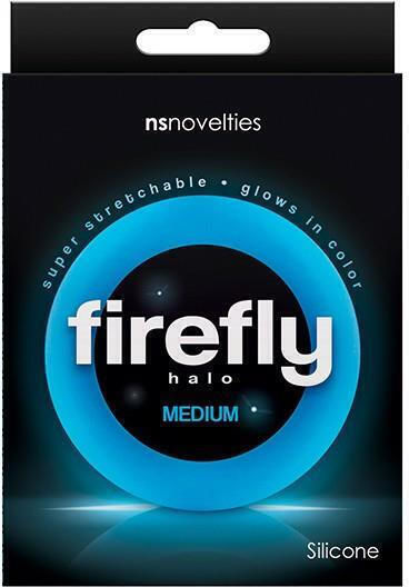 Ns Novelties Firefly Halo Medium Пръстен Петел Силикон Aqua