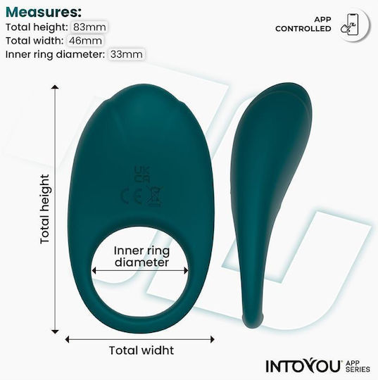 Ringo Vibrating Ring App Unibody Green
