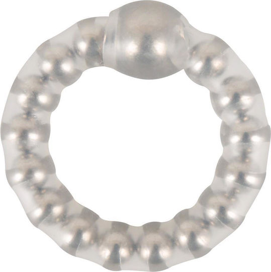 Nanma Maximum Metal Silicone Beaded Cock Ring