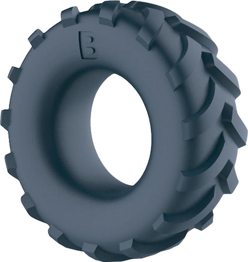 Boners Cock Tire Ring Grey