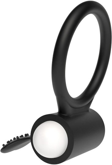 Lovetoy Vibrant Inel Cock Silicon Negru