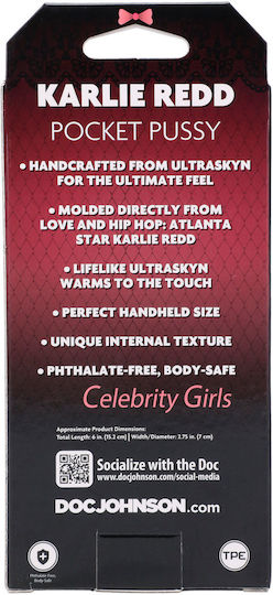 Doc Johnson Signature Strokers Ultraskyn Pocket Pussy Masturbator Vagina