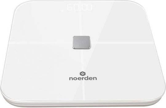 Noerden Sensori Smart Badezimmerwaage in Weiß Farbe