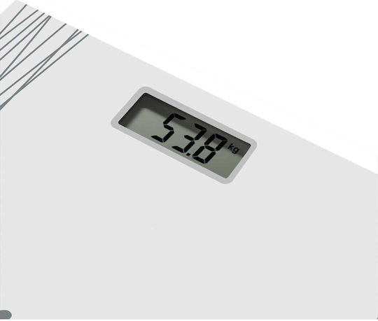 Tefal Premiss Ψηφιακή Ζυγαριά 150kg Λευκή Flowers