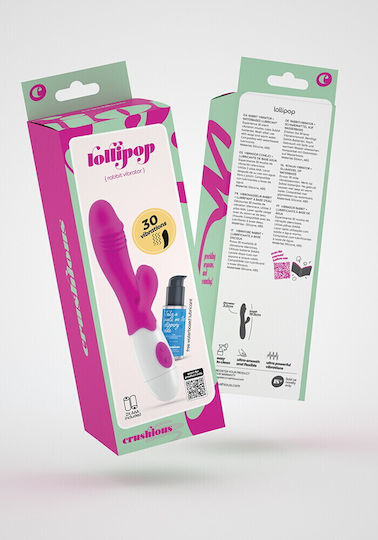 Crushious Rabbit Vibrator Purple