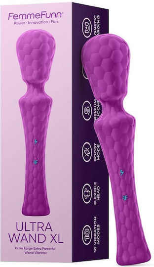 FemmeFunn Vibrator Massage 29cm Lila