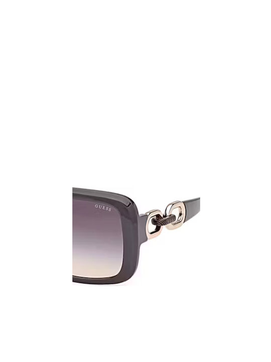 Guess Women's Sunglasses with Black Plastic Frame and Gray Gradient Lens GU00161 20B