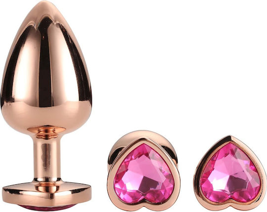 Dream Toys Anal Plugs Set Pink 3pcs