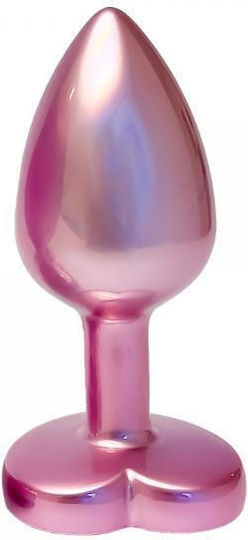 Dream Toys Gleaming Πρωκτική Σφήνα Large Ροζ 9.5cm