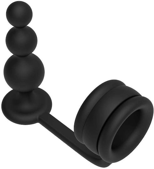 Dream Toys Πρωκτική Σφήνα Μαύρη