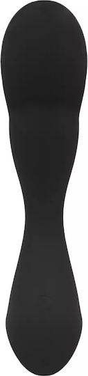 Shots By Rechargeable Silicone Prostate Stimulator Анална тапа Черна 1см