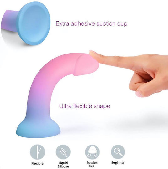 Love to Love Ρεαλιστικό Dildo με Βεντούζα Ροζ