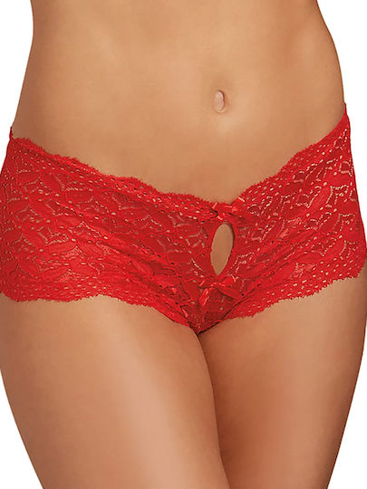 Dreamgirl Γυναικείο Sexy String Κόκκινο