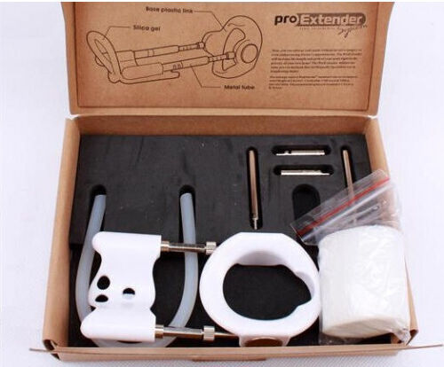 Chisa Novelties Penis Enlarger Pro Extender System Μεγεθυντής Έλξης Πέους Λευκός
