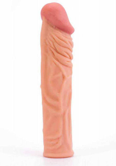 Lovetoy Pleasure X-Tender Vibrating Penis Sleeve 3 Προέκταση Πέους με Δόνηση Flesh