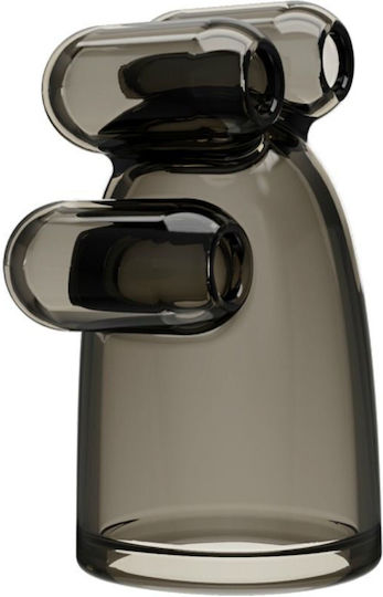 Baile Vibrating Crystal Cap II Extensie Penis cu Vibratie Negru D-219384