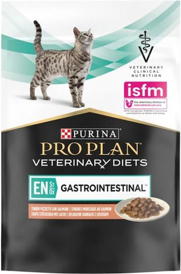 Purina Pro Plan EN Мокра Храна за Възрастни Котки в Чантичка с Сьомга 85гр