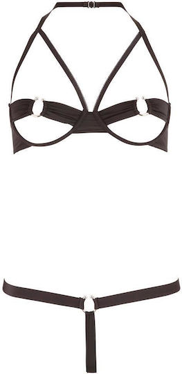 Cottelli Collection Sexy Σετ Εσωρούχων Μαύρο