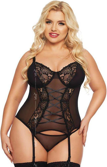 Softline Brenda Секси Комплект Бельо Black