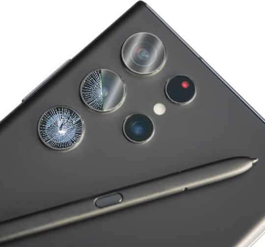 GrizzGlass Hybridglass Camera Protection Tempered Glass Transparent for the Xiaomi Redmi 14C