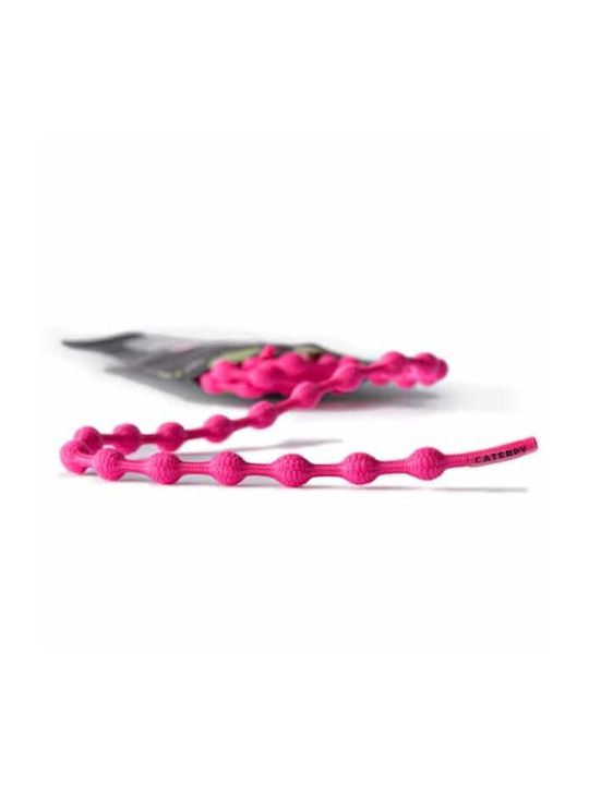 Caterpy Run Shoelaces Flamingo Pink 2pcs