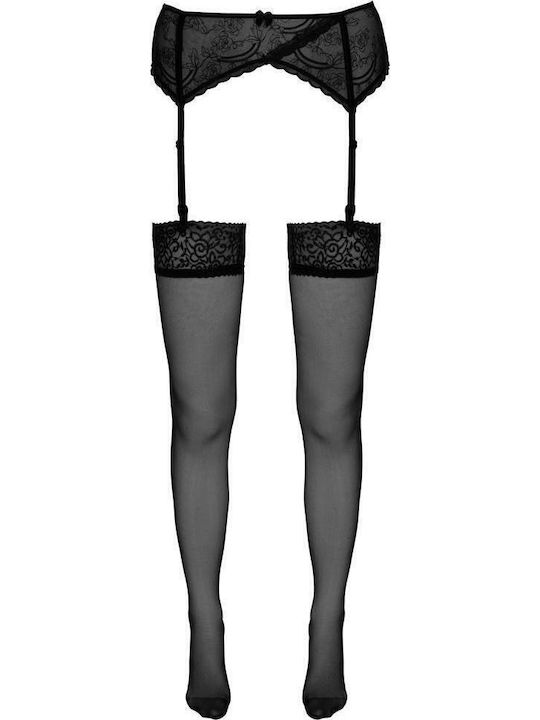 Cottelli Collection Stockings Sexy Κάλτσες Black