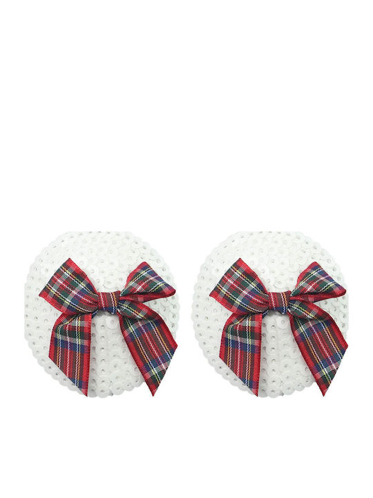 Lovetoy Reusable Nipple Covers Nipple Covers Sequin White