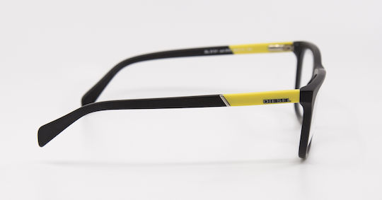Diesel Black Prescription Eyeglass Frame