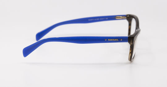 Diesel Rame Ochelari Pentru Femei Acetat Maro Tortoise