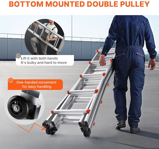 Vevor Multipurpose Ladder 2x5