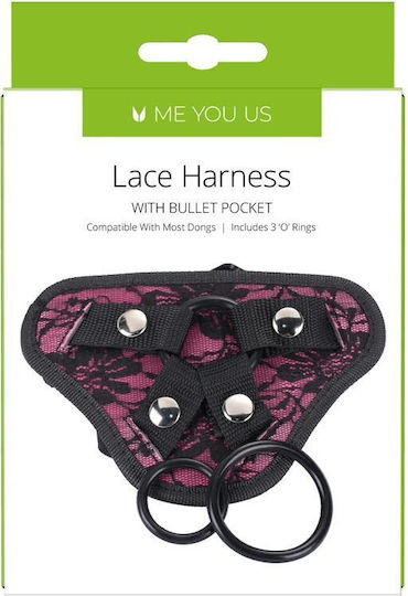 Me You Us Strapless Strap On με Dildo σε Κόκκινο Χρώμα