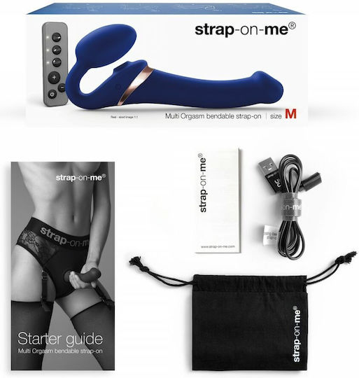 Strap On Me Strapless Strap On in Blue Color