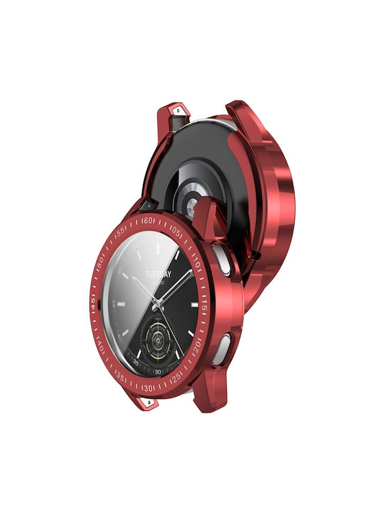 Силиконов Калъф в Червен цвят за Xiaomi Watch S3