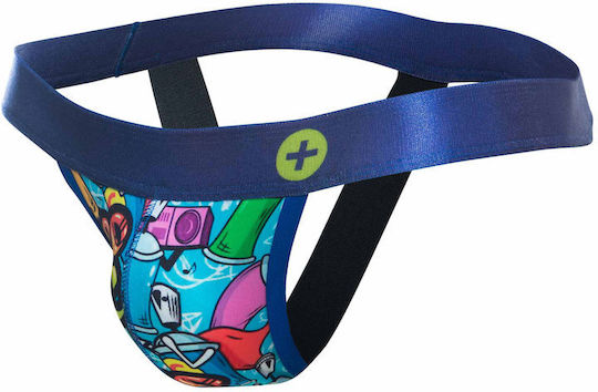 Male Basics Hipster-Tanga Blue
