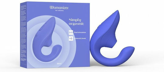Womanizer Αναρροφητής Αιδοίου με Δόνηση Μπλε