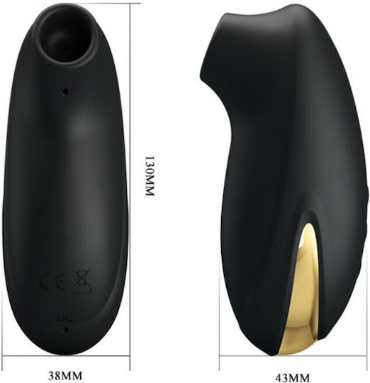 Pretty Love Clit Sucker Black