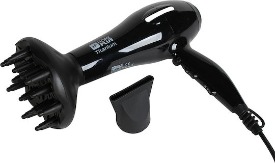 Homeplus Professional Hair Dryer with Diffuser 2200W Black