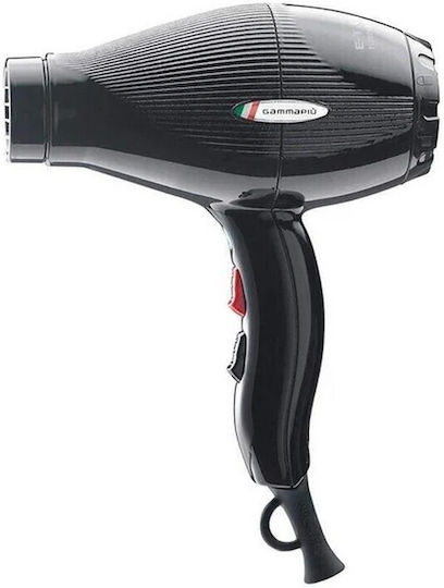 GammaPiu E-TC Ionic Professional Hair Dryer 2100W Light Black Matt