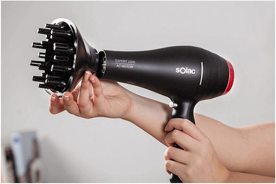 Solac SP7151 Professionell Haartrockner mit Diffusor 2200W